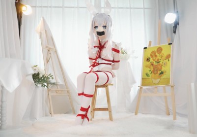 【西装暴徒】未命名单篇作品，恶毒Kigurumi凳缚与驷马缚试镜