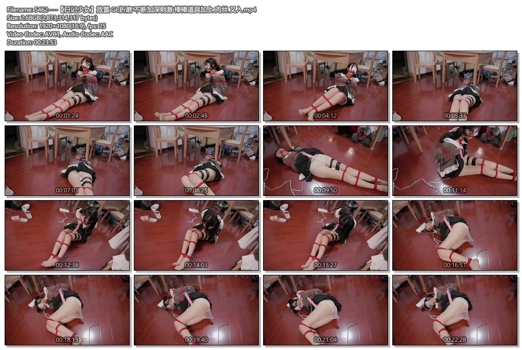 5462----【日记少女】放置 GC折磨 不断加深刺激 棒棒道具加上 肉丝 叉入.jpg