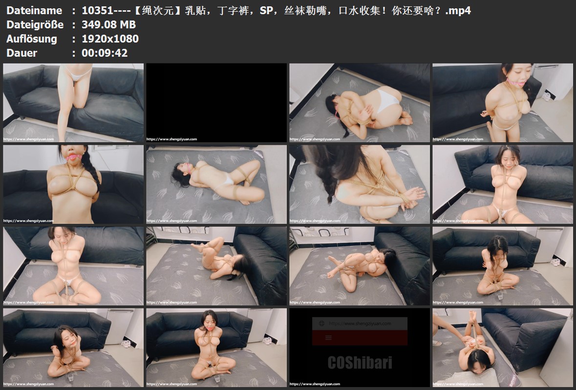 10351----【绳次元】乳贴，丁字裤，SP，丝袜勒嘴，口水收集！你还要啥？.jpg