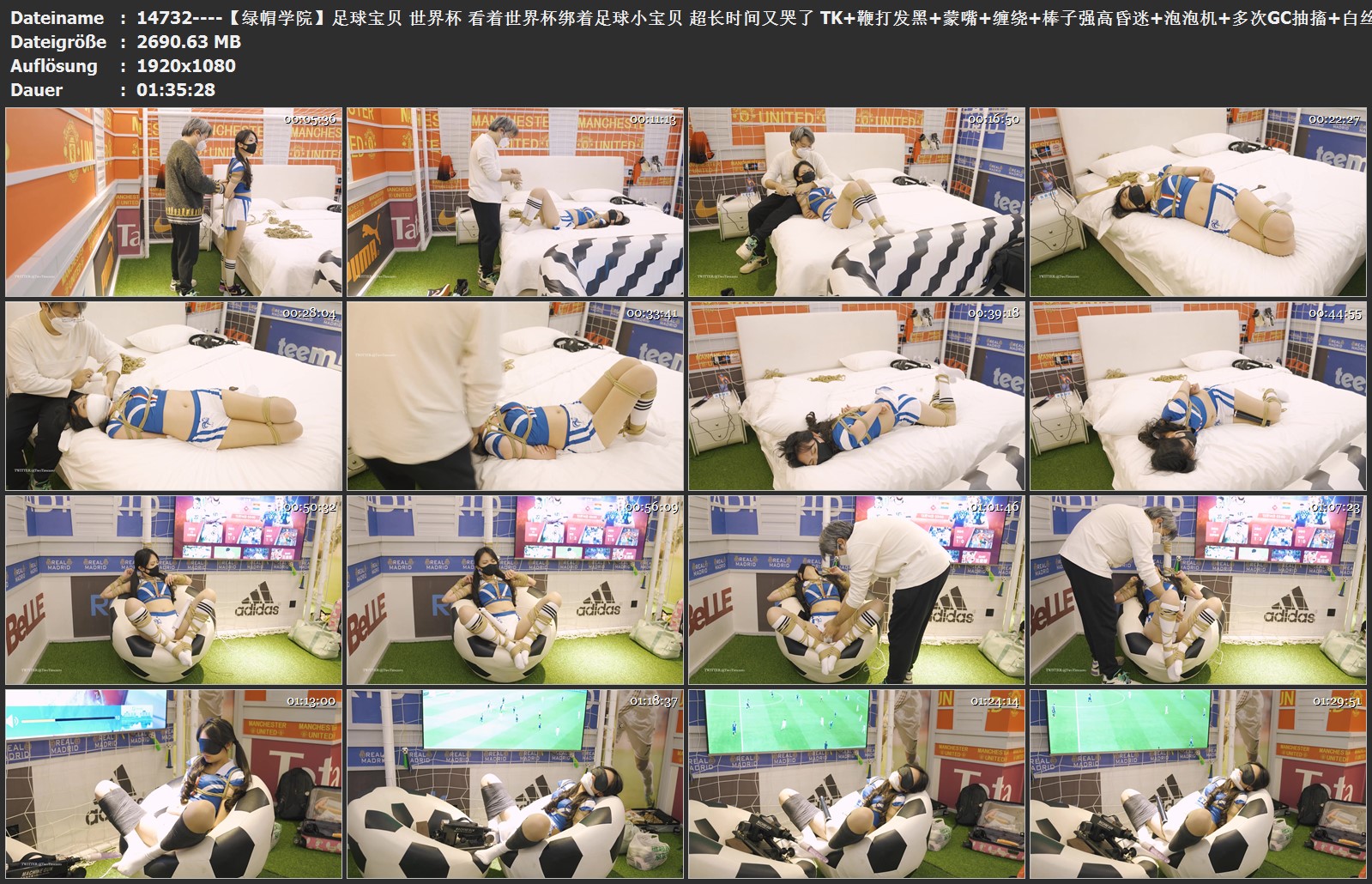 14732----【绿帽学院】足球宝贝 世界杯 看着世界杯绑着足球小宝贝 超长时间又哭了 TK .jpg