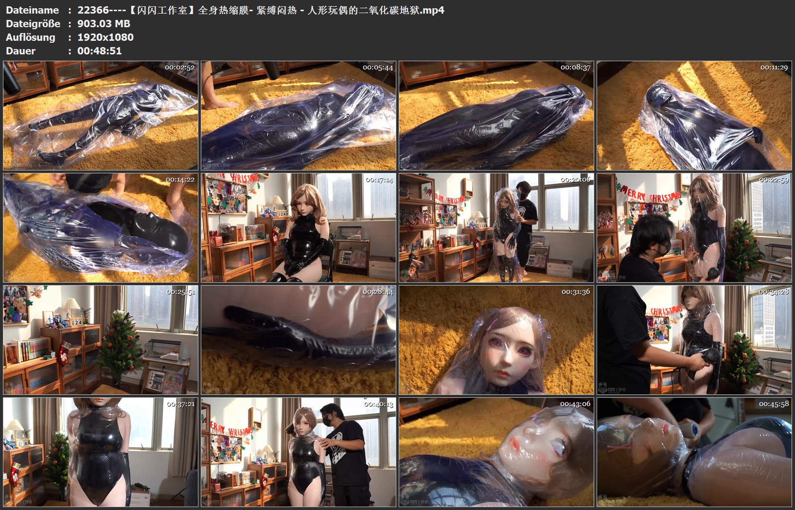22366----【闪闪工作室】全身热缩膜- 紧缚闷热 - 人形玩偶的二氧化碳地狱.jpg