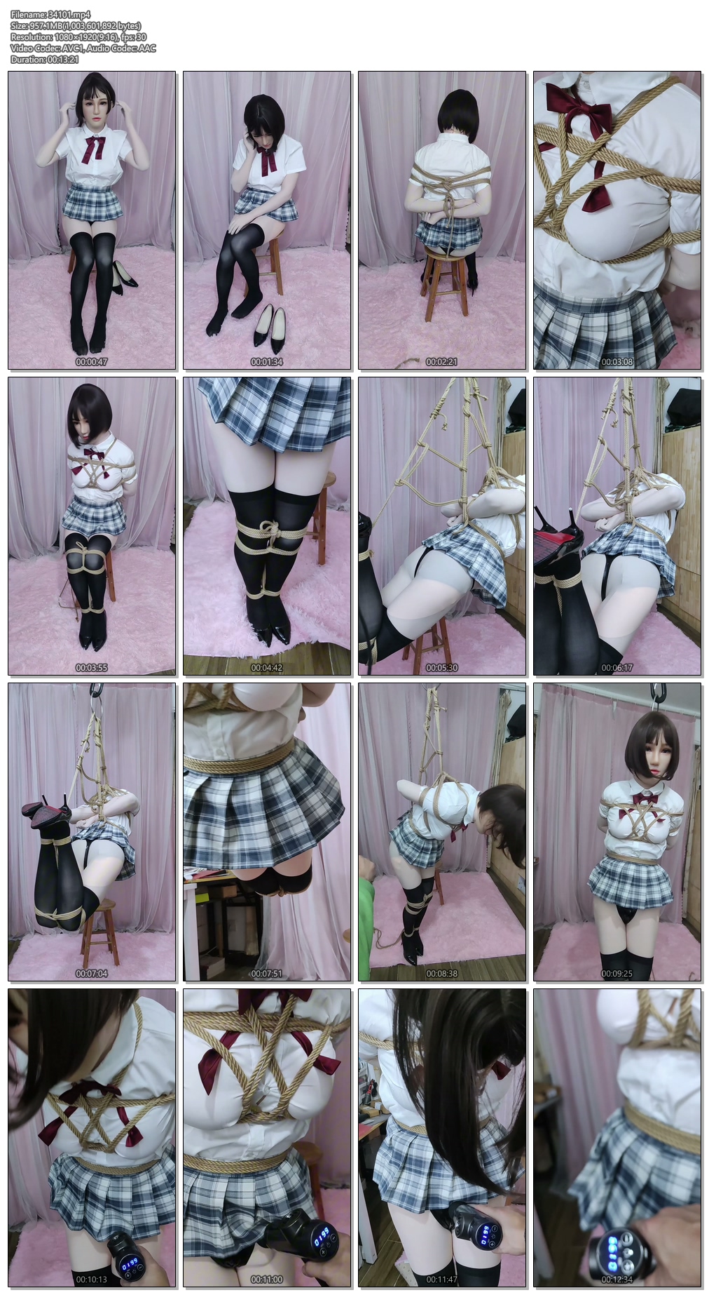 34101----【馆主】皮物男娘变装 硅胶面具 捆绑 悬吊 JK 高跟 强高.jpg