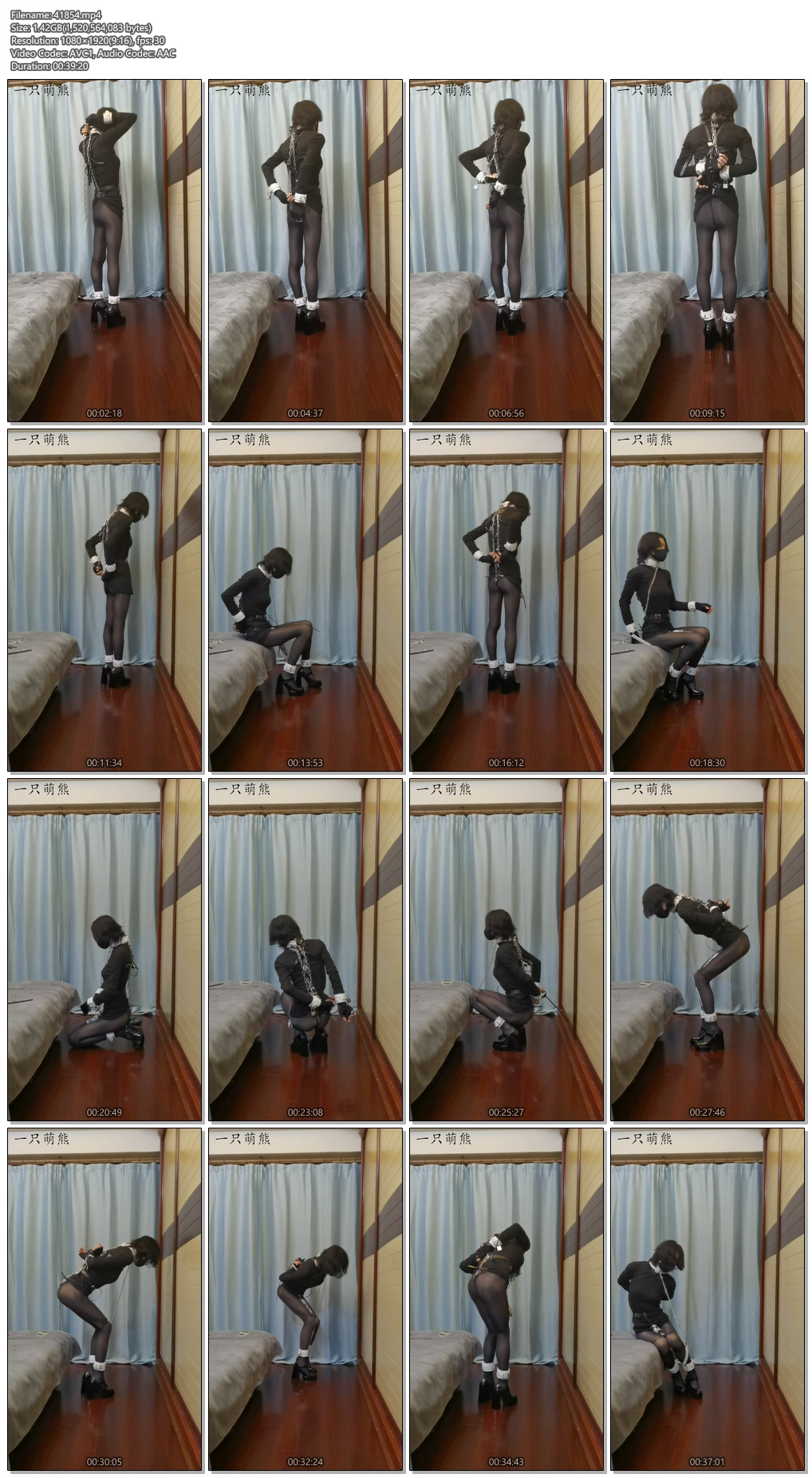 41854----【一只萌熊】随便玩一下钢钩皮拷自缚.jpg