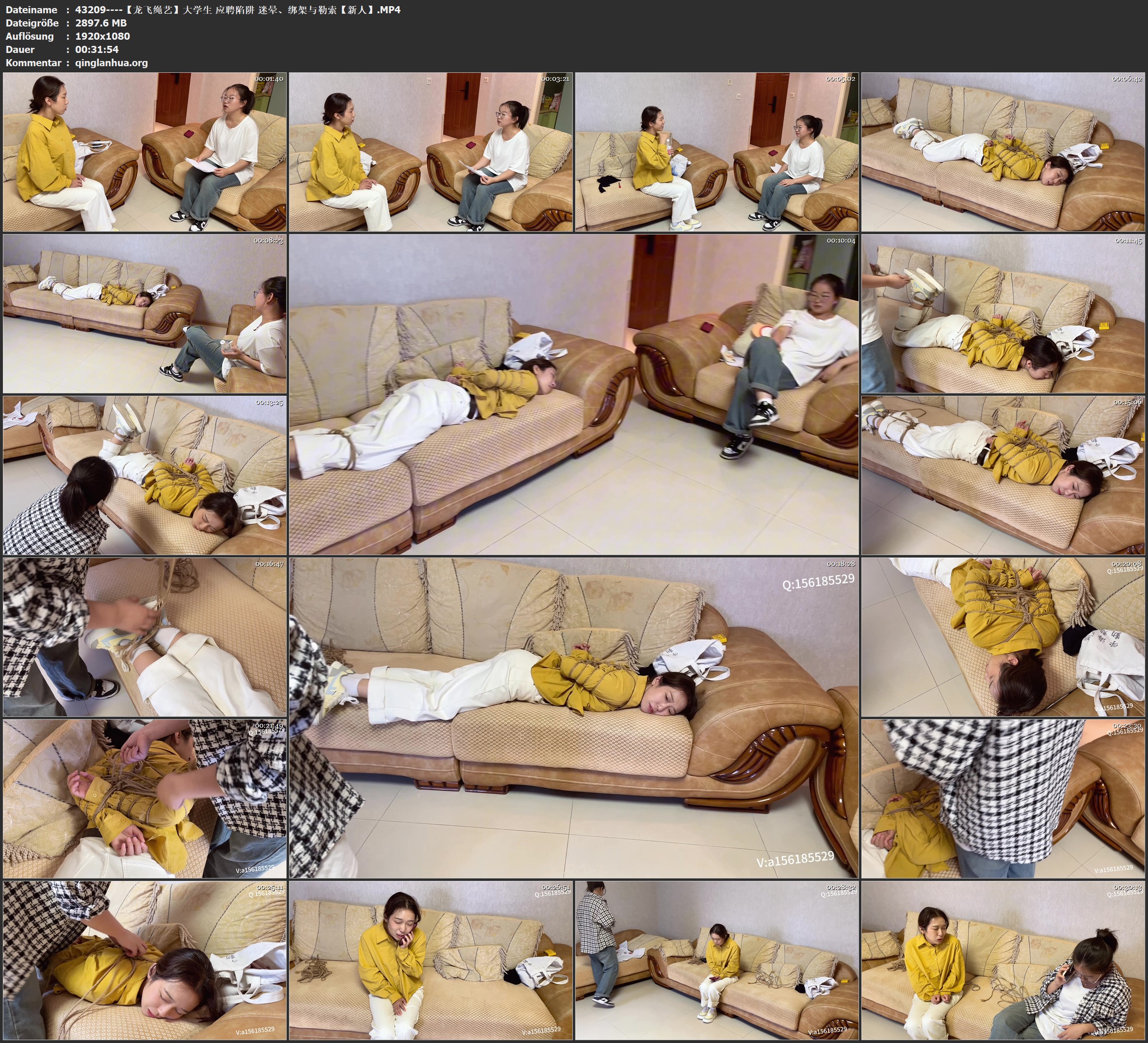 43209----【龙飞绳艺】大学生 应聘陷阱 迷晕、绑架与勒索【新人】.jpg