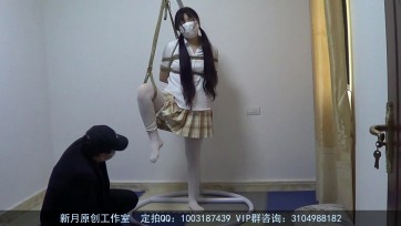 【新月原创】【玉箫】白丝单腿吊 有时候这样闹着玩也是很不错的