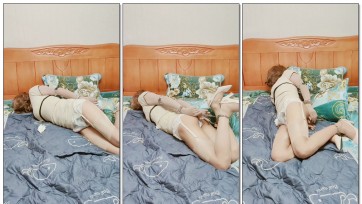 【丝妹vv】吊带袜肉丝驷马捆缚