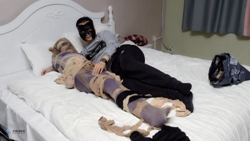 【JS】【采文】 丝袜连体衣捆绑 丝袜全包 TD 墙纸高超