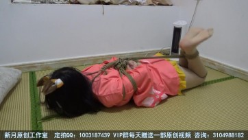 【新月原创】【玉箫】剧情片 和风系 玉玉子小姐姐的紧缚体验【第一集】盘腿+驷马 拉股绳捏凶