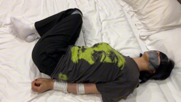 【喵喵工作室】入室绑架蒙眼堵嘴tk及座椅胶带捆绑