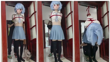 【林叹昕】天天的直臂吊缚（直臂吊缚真的太痛苦了只能全程踮脚