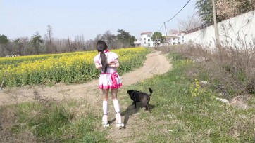 【子衿原创】晴晴户外镣铐轮滑鞋行走 木枷 五花 最后谈感受