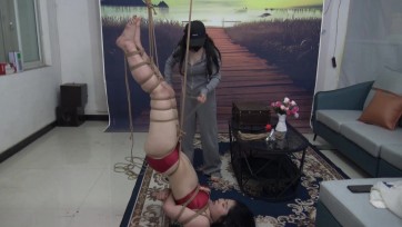 【胜景影视】倩倩内衣吊 三 女绳师蛇缚吊倩倩