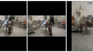 【欢乐谷原创】手机机位近距离观察m的捆绑放置8小时的黄金2小时，以及打球回来之后的调教