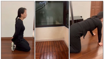 【麦子呀】户外被抓，写认罪书 墙边跪着，戴脚镣，拍照，押到阳台双手抱头跪着