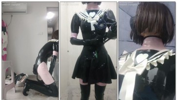 【waprophet】双层jk胶衣外出，45厘米g塞cha入，野外拔出