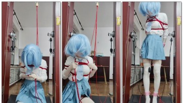 【林叹昕】天天的第一次悬空吊缚自缚