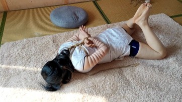 【一绳所爱】子欣鱼线紧缚五花大绑