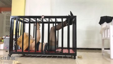 【clz原创】灵粒 非常非常严厉的包头作品，全部锁上坚持40分钟！