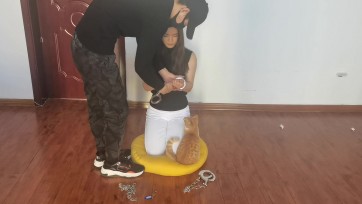 【一绳所爱】绳模的日常工作，锁着手脚做事