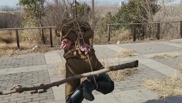 【HD飞天原创】这一次把光杆司令官云儿押到谎无人烟的山顶上......