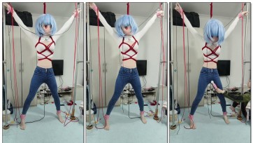 【林叹昕】天天的X字吊缚自缚