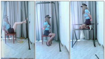 【安妮原创】黑暗酷刑：女搜查官三角架惩罚，惩戒身心～