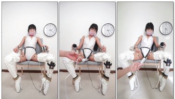 【冷与贝】真实超长时间放置，冷酱芭蕾高跟鞋震动电击中忍耐5个多小时