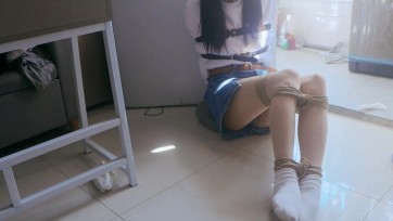 【凉叶子】【cos叶子】沐浴在阳光之下的捆绑 皮带&绳缚 王娇彤-纸嫁衣3鸳鸯债