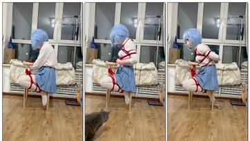 【林叹昕】天天的骑乘位自缚