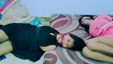 【TiedIndonesia】“公主和维拉没有派对”正要参加他最好朋友的婚礼，但突然来了一个强盗，阻止了这个计划。 这两个漂亮的女孩会怎么样？