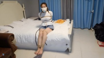 【JS】【露楠】《紧缚封堵》丝袜堵嘴 胶带 绷带缠绕