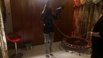 【逍遥伯乐】胶衣小马，束腰母马，马蹄训练ponygirl，宠物羞辱自卫GC