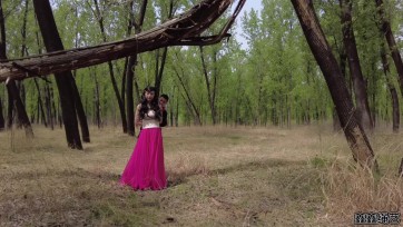 【鑫鑫工作室】户外吊缚 说好的踏青却被吊缚调教