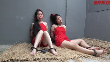 【胜景影视】女囚新片《双女囚刺字待斩等待之待斩篇》 五花大绑在死牢等待午时三刻押入法场