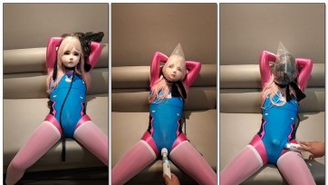 【星河】kigurumi捆绑沙发放置折磨强高训练1