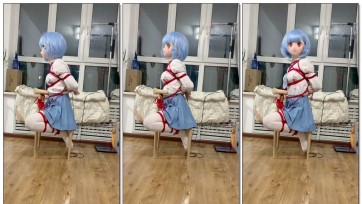 【林叹昕】天天的骑乘位自缚（挣扎纯享版）