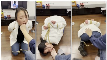 【麦子呀】穿工作服打脸，舔脚