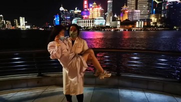 【逍遥伯乐】【爱户外露出的小姐姐】一到公园外滩便入戏的绿茶婊，母狗母马家畜她都热爱