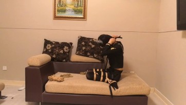 【一只萌熊】开腿驷马自缚（翻车）