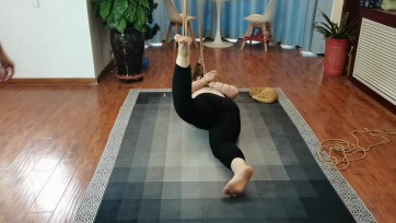 【一绳所爱】胖M豆豆极限五花大绑，虽然胖但很软，绑越紧越喜欢