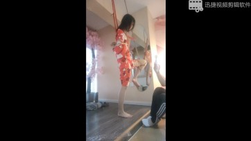 【足利茶茶丸】日式和服少女紧缚