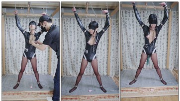 【冷与贝】冷酱镣铐拘束震动糕朝+震动乳吸