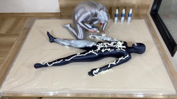 【爱丝袜の凌风姐姐】奶油少女计划——(zentai+奶油包裹)+(跳D+强高)