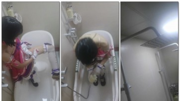 【小雅】[伪娘][偶像歌手cos]粘液play收集挑战呀！粘液真的真的很好玩！