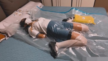 【豆子原创】BBW-JK-真空袋-拘束-强制GC