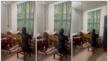 【媚娘工作室】惊心动魄 小玩具虐脚心 滴蜡