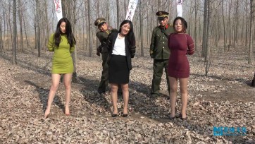 【MJ影视】跪绑三女魔