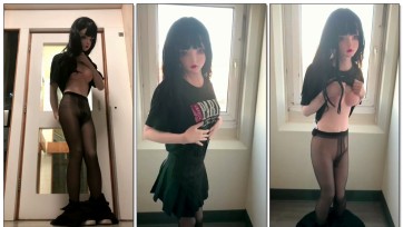 【kigurumi】阳阳不会玩 羞耻的门口play