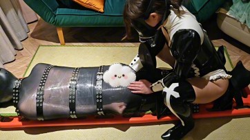 【SM工作室】修女S芽芽木乃伊拘束+四爱