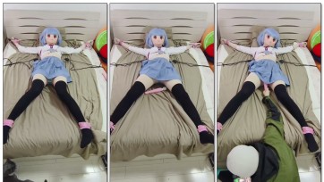 【林叹昕】天天的大字自缚（紧到五马分尸的一次，真的太紧了）